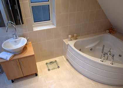 Loft conversion bathroom
